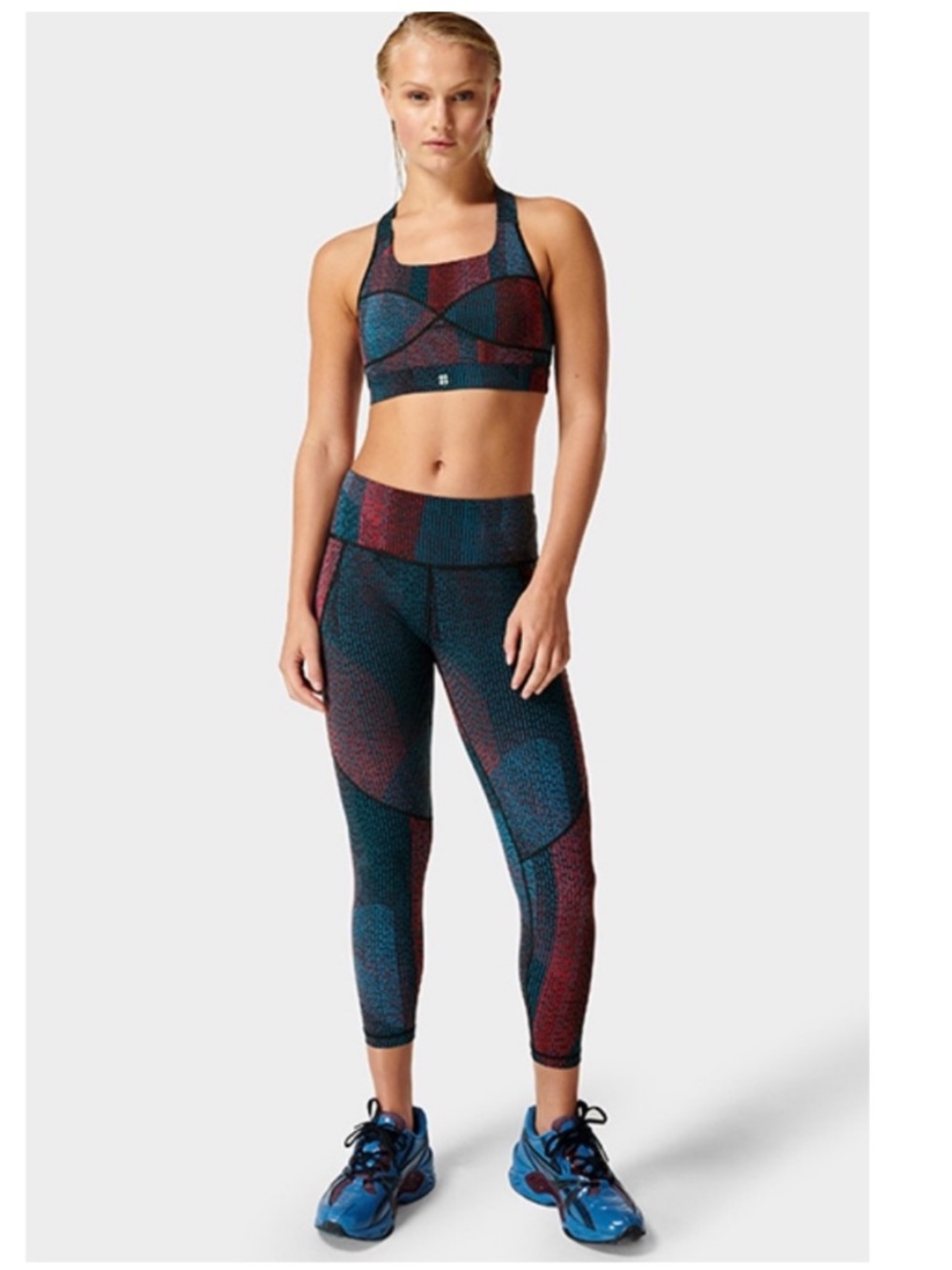 Sweaty Betty Power Workout Leggings black city lights size US 10 UK Large NWT